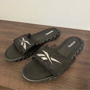 Men’s Reebok Black Slide Sandals